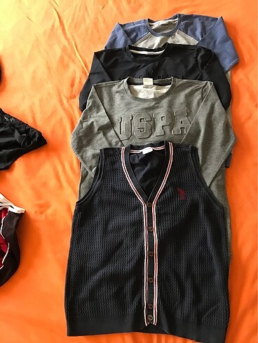 U.S Polo Assn. 12.13 yaş 4 adet USPA