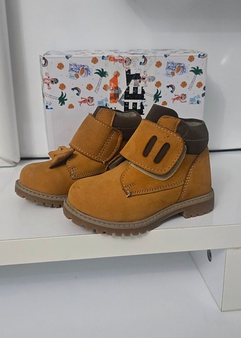 Tokalı Kahverengi Erkek/ Kız Çocuk Botu - Görsel 3