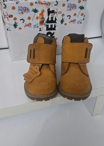 Tokalı Kahverengi Erkek/ Kız Çocuk Botu - Görsel 4