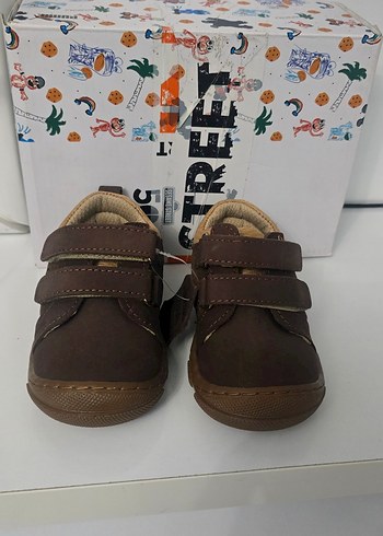 Kahverengi Erkek Bebek İlk Adım Ayakkabısı - Görsel 3