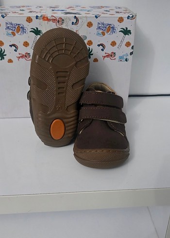 Kahverengi Erkek Bebek İlk Adım Ayakkabısı - Görsel 4