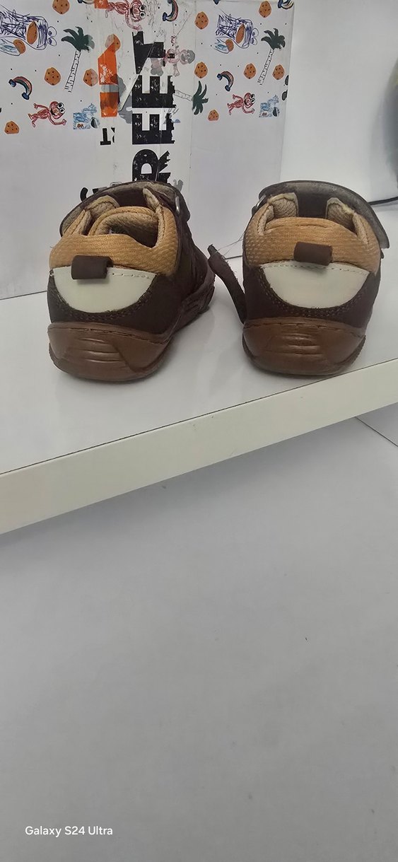 Kahverengi Erkek Bebek İlk Adım Ayakkabısı - Görsel 5