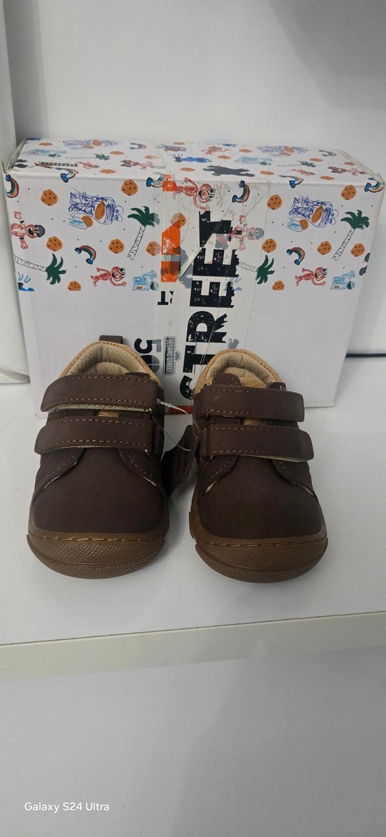 Kahverengi Erkek Bebek İlk Adım Ayakkabısı - Görsel 3