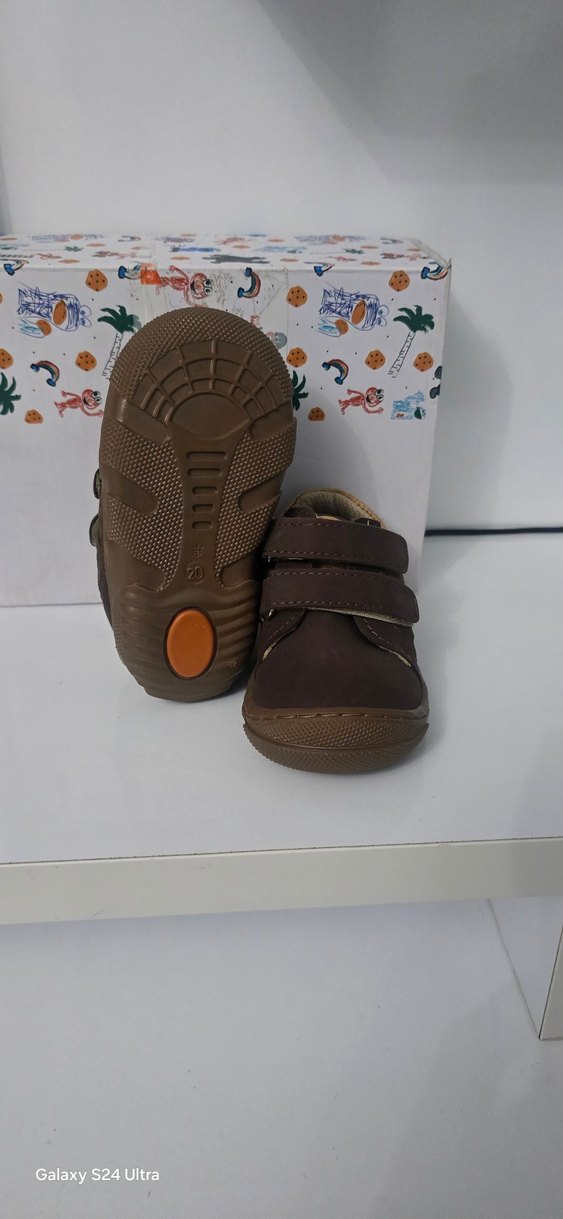 Kahverengi Erkek Bebek İlk Adım Ayakkabısı - Görsel 4
