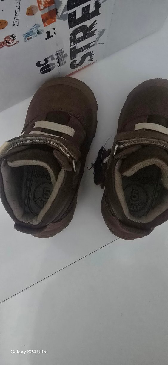 Kahverengi Erkek Bebek İlk Adım Ayakkabısı - Görsel 5