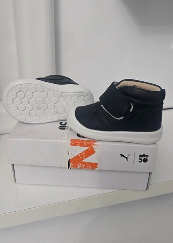 Erkek Bebek Siyah İlk Adım Ayakkabısı - Görsel 2