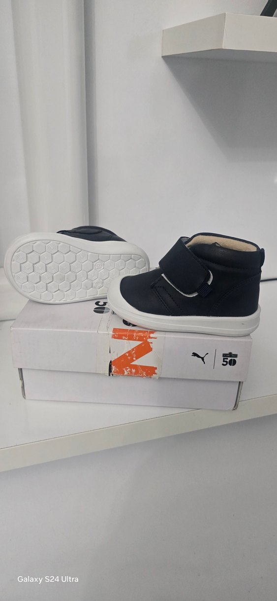 Erkek Bebek Siyah İlk Adım Ayakkabısı - Görsel 2