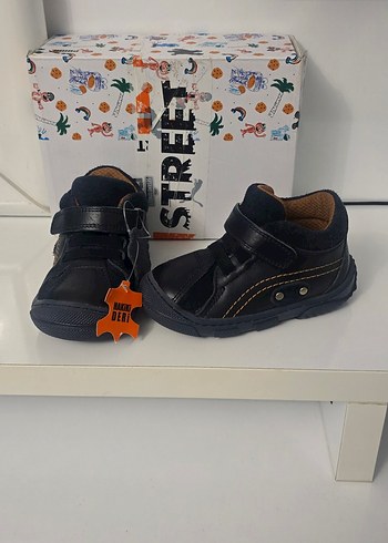 Erkek İlk Adım Biker Ayakkabı Siyah - Görsel 2