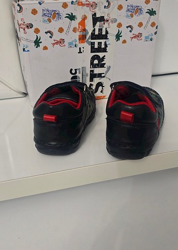 Erkek Bebek İlk Adım Ayakkabısı Velcro - Görsel 4