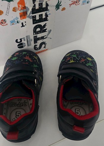 Erkek Bebek İlk Adım Ayakkabısı Velcro - Görsel 5