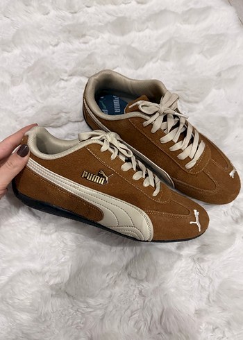 Kahverengi Süet Kadın Spor Ayakkabı - Görsel 2