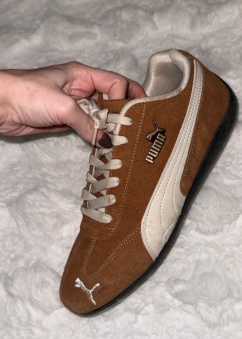 Kahverengi Süet Kadın Spor Ayakkabı - Görsel 10