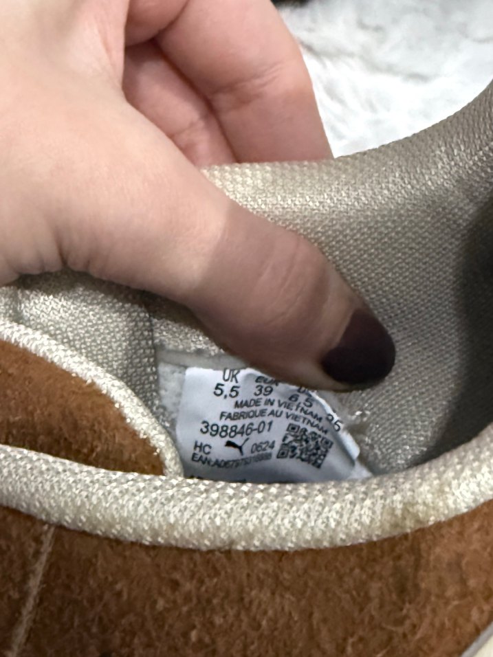 Kahverengi Süet Kadın Spor Ayakkabı - Görsel 5