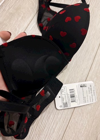 Kırmızı destekli Sütyen - Görsel 2