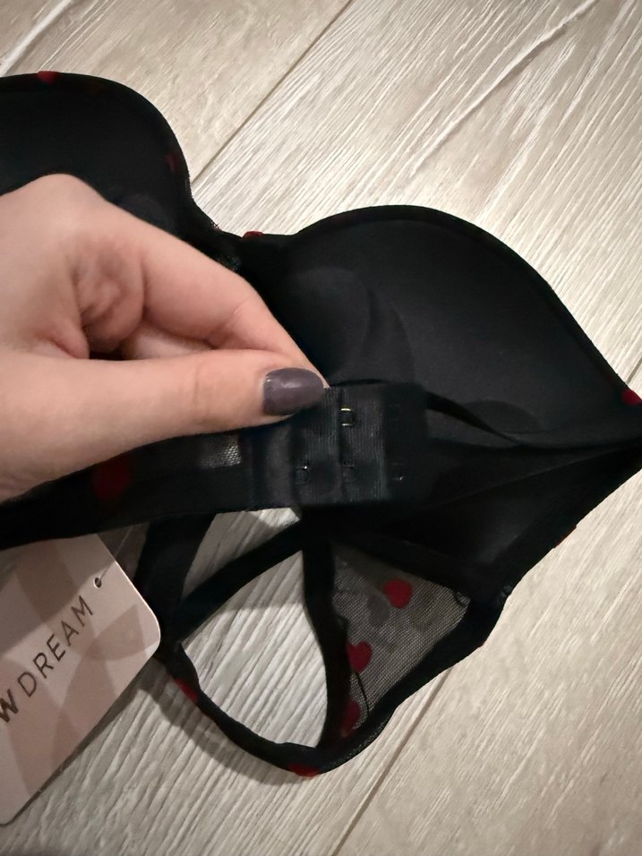 Kırmızı destekli Sütyen - Görsel 5