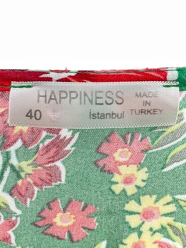 40 Beden çeşitli Renk Happiness Uzun Elbise %70 İndirimli.