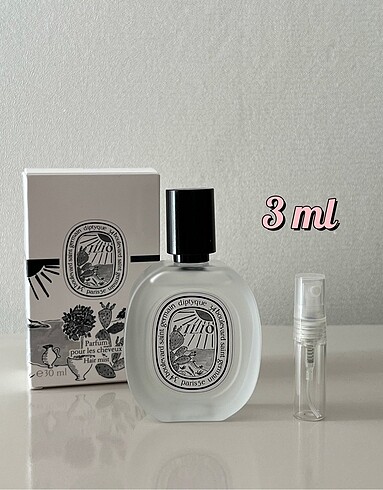 diptyque ilio hair mist 3 ml dekant