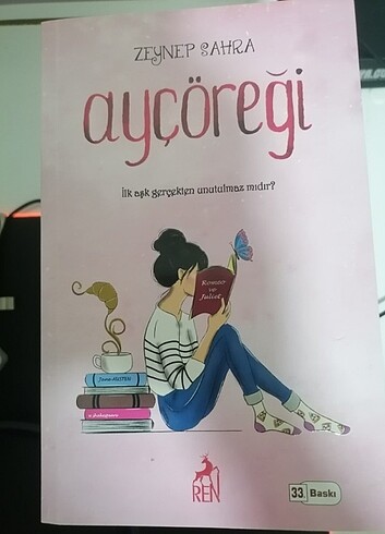 Elmalı turta ve ayçöreği 2 adet kitap 