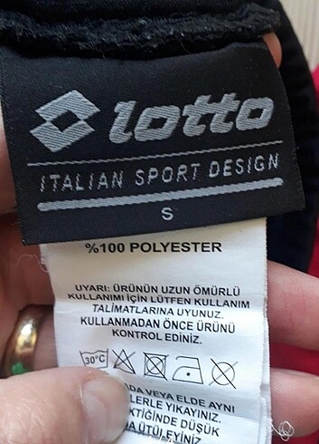 s Beden siyah Renk Lotto s beden esofman