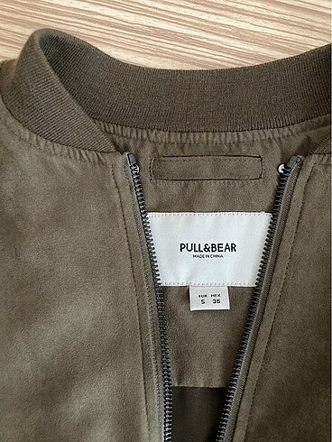 Pull and Bear Pull and Bear | Süet Bombet Ceket