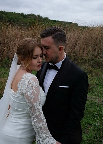 Gelinlik 42_44 beden uyumlu - Görsel 3