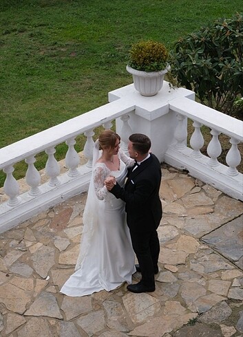 Gelinlik 42_44 beden uyumlu - Görsel 4