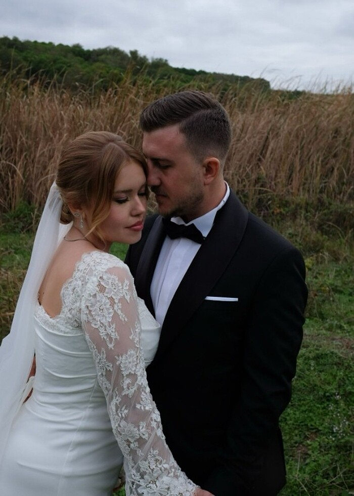 Gelinlik 42_44 beden uyumlu - Görsel 3