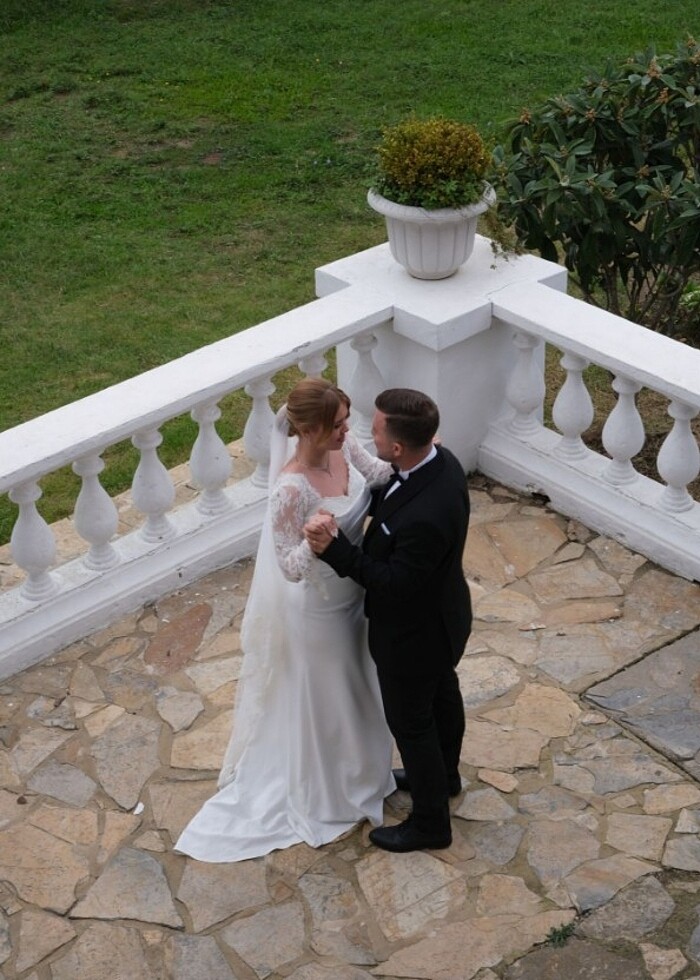 Gelinlik 42_44 beden uyumlu - Görsel 4