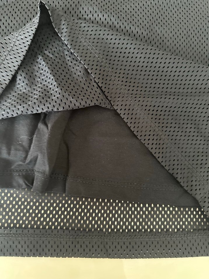 Kız Çocuk Siyah file  Detaylı Tişört astarlı - Görsel 2