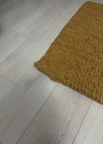 Kahverengi Parlak Örgü Çocuk Battaniyesi - Görsel 4