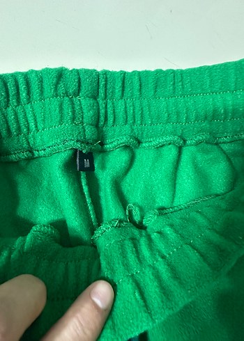 Kadın Yeşil  Rahat Eşofman Altı - Görsel 2