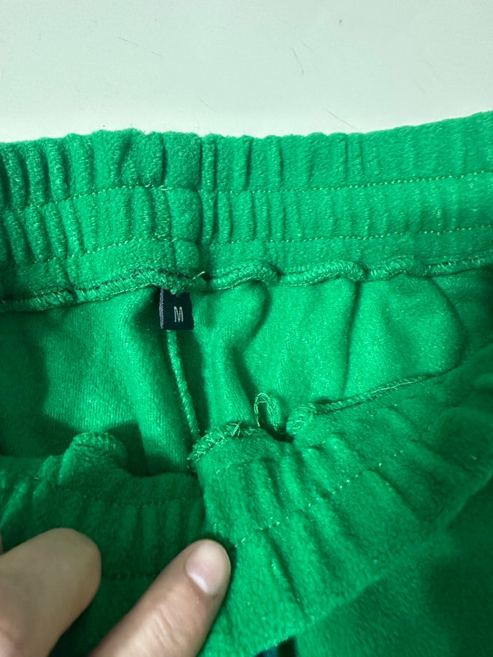 Kadın Yeşil  Rahat Eşofman Altı - Görsel 2