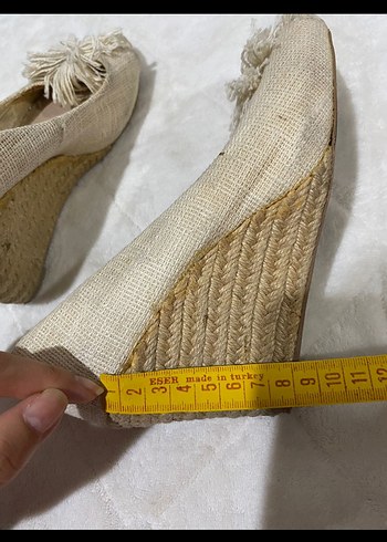 36 Beden Zara dolgu topuklu ayakkabı