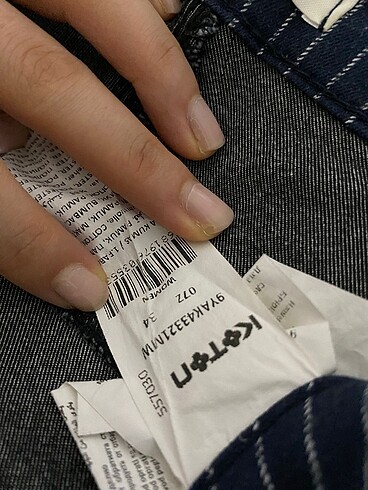 34 Beden Koton pantolon