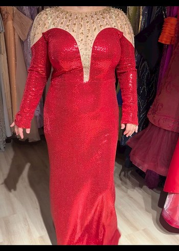 Tasarım payetli büyük beden - Görsel 2