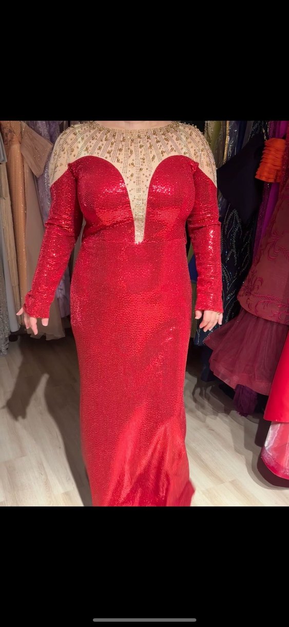 Tasarım payetli büyük beden - Görsel 2