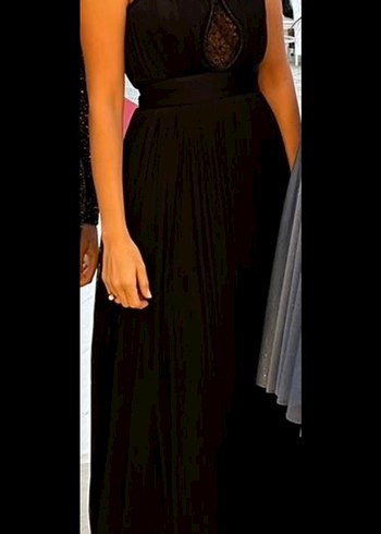 GÖĞÜS DEKOLTELİ GECE ELBİSESİ - Görsel 2