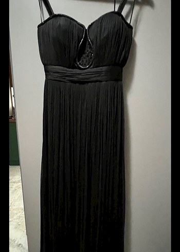 GÖĞÜS DEKOLTELİ GECE ELBİSESİ - Görsel 6