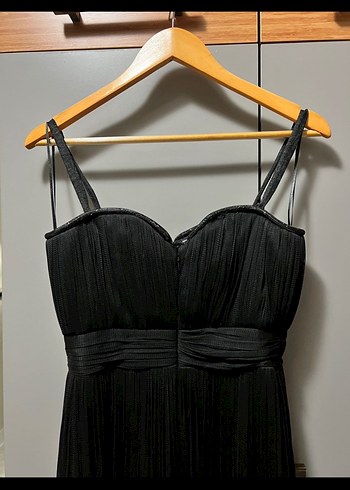 GÖĞÜS DEKOLTELİ GECE ELBİSESİ - Görsel 5