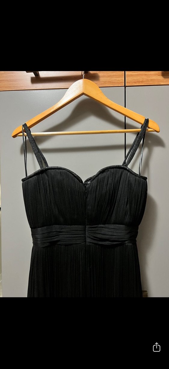 GÖĞÜS DEKOLTELİ GECE ELBİSESİ - Görsel 5