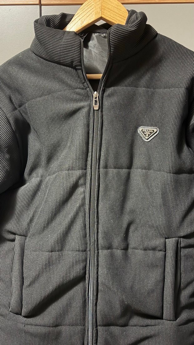 Siyah Fermuarlı Kadın Kış Montu - Görsel 2