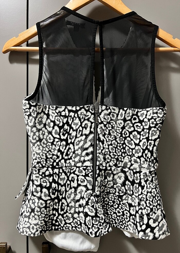 ASİMETRİK CASUAL BLUZ - Görsel 4