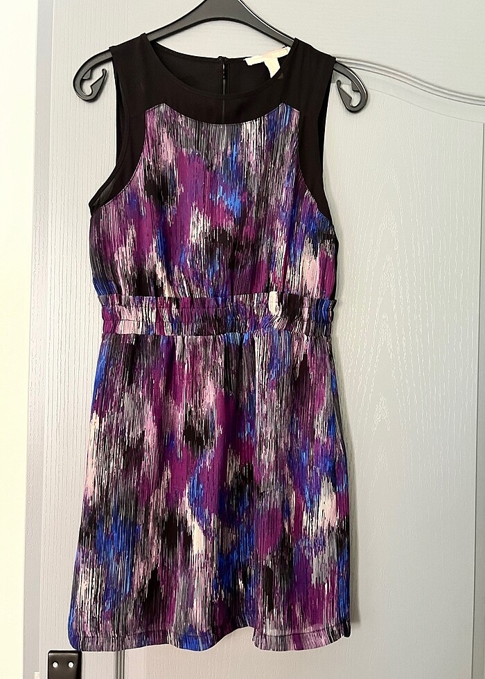 FOREVER21 MOR MİNİ ELBİSE - Görsel 2