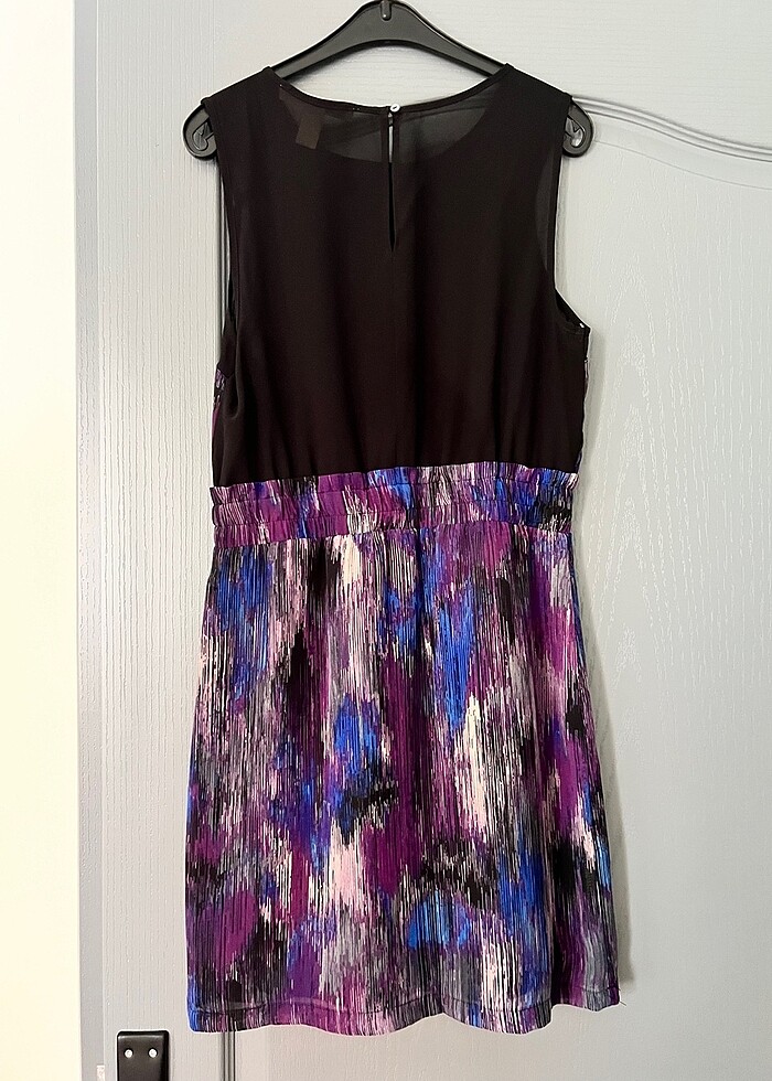 FOREVER21 MOR MİNİ ELBİSE - Görsel 3