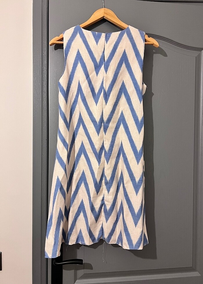 YAZLIK DESENLİ ELBİSE - Görsel 2