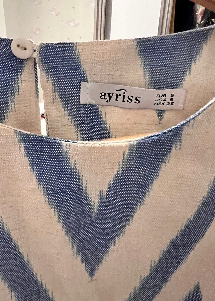 YAZLIK DESENLİ ELBİSE - Görsel 4