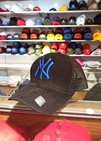 NY New York Baskılı Süet Şapka Cap Unisex