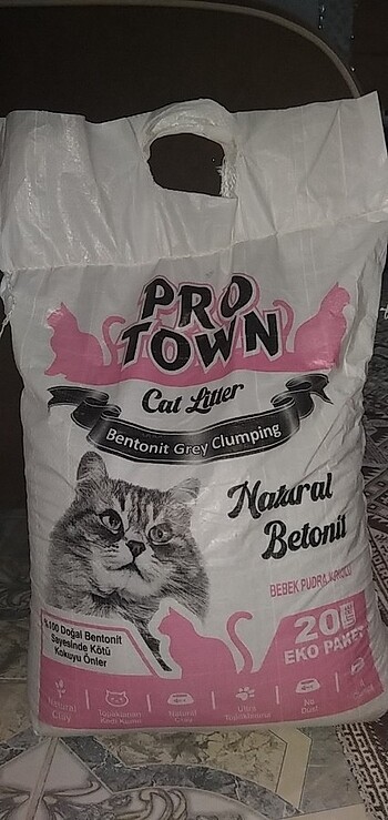BEBEK PUDRALI KEDİ KUMU