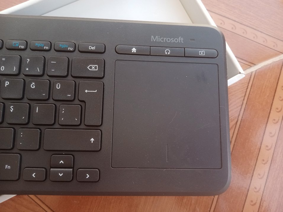 Siyah Kablosuz Klavye - Görsel 3