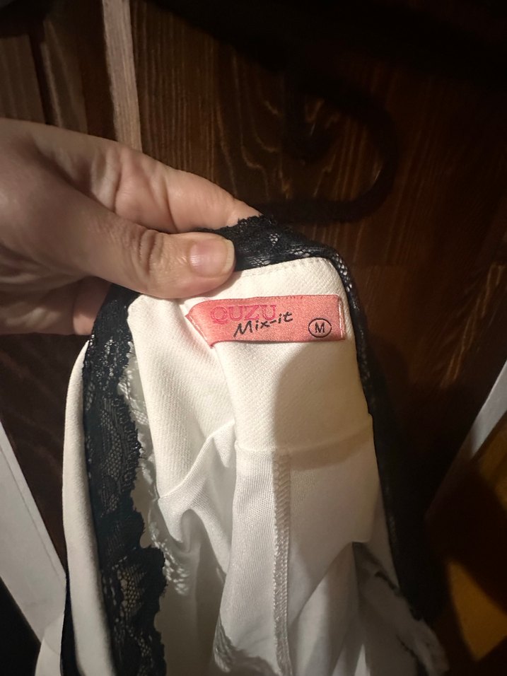 Quzu krem Piliseli Mini Etek - Görsel 3